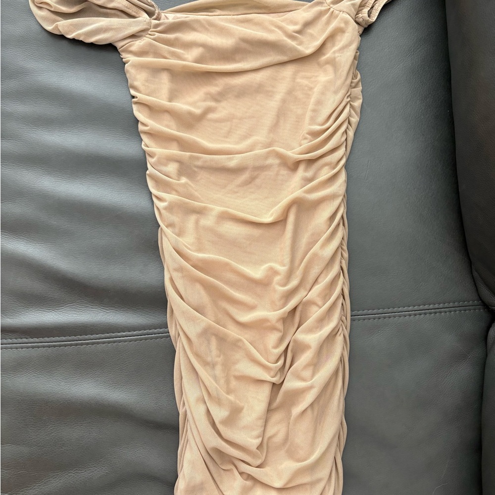 Princess Polly Chic Beige Dress